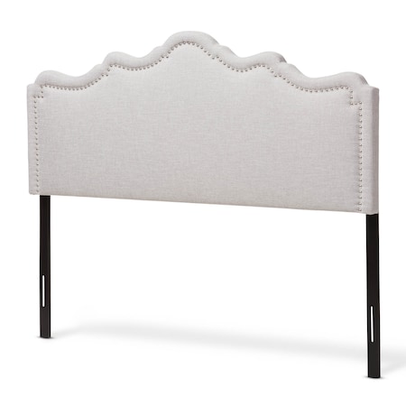 Baxton Studio Nadeen Modern Greyish Beige King Size Headboard 134-7254